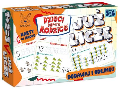 Opakowanie Gra Dzieci kontra Rodzice Już liczę 5-6