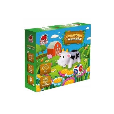 Gra edukacyjna Kwiatowa przygoda. Wydawca: Roter Kafer. SmakLiter.pl Opakowanie Gra edukacyjna Kwiatowa przygoda