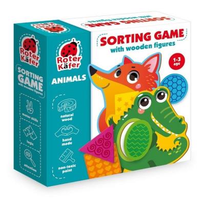 Gra edukacyjna Sortowanka - zwierzęta. Wydawca: Roter Kafer. SmakLiter.pl Opakowanie Gra edukacyjna Sortowanka - zwierzęta