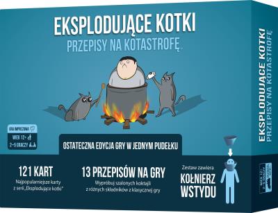 Opakowanie Gra Eksplodujące Kotki Przepisy na Kotastrofę
