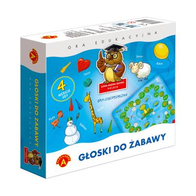 Okładka książki Gra - Głoski do zabawy ALEX
