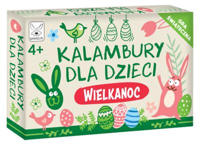Gra Kalambury dla Dzieci Wielkanoc. Wydawca: Kangur. SmakLiter.pl Opakowanie Gra Kalambury dla Dzieci Wielkanoc