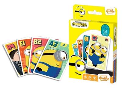 Opakowanie Gra karciana Shuffle 4w1 Minionki 2