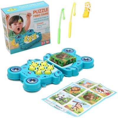 Opakowanie Gra łowienie rybek + klocki obrazkowe