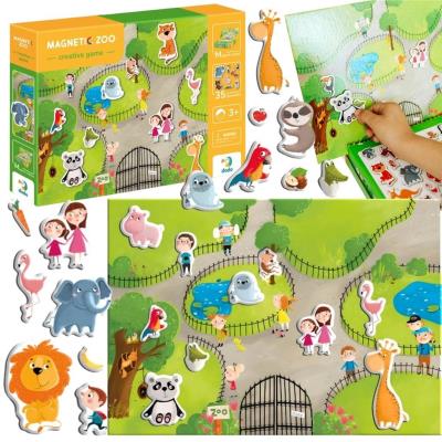 Opakowanie Gra magnetyczna zoo
