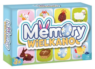Gra Memory Wielkanoc. Wydawca: Kangur. SmakLiter.pl Opakowanie Gra Memory Wielkanoc