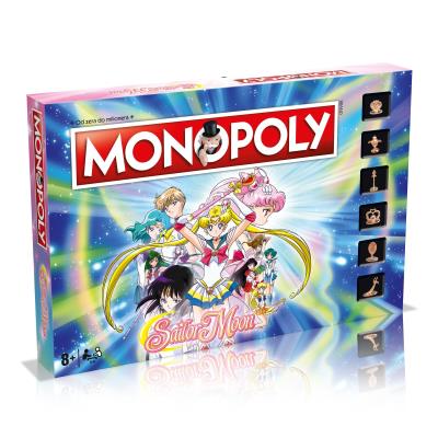 Gra Monopoly Sailor Moon. Wydawca: Winning Moves. SmakLiter.pl Opakowanie Gra Monopoly Sailor Moon