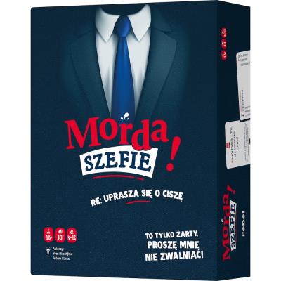 Gra Morda! Szefie. Wydawca: Rebel. SmakLiter.pl Opakowanie Gra Morda! Szefie