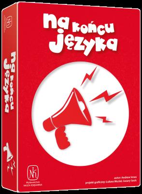 Gra Na końcu języka. Autor: Innes Andrew. SmakLiter.pl Okładka książki Gra Na końcu języka