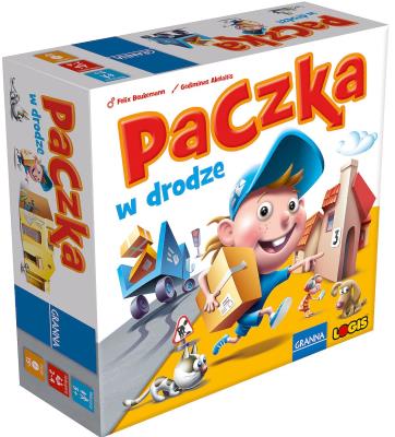 Gra Paczka w drodze. Wydawca: Granna. SmakLiter.pl Opakowanie Gra Paczka w drodze