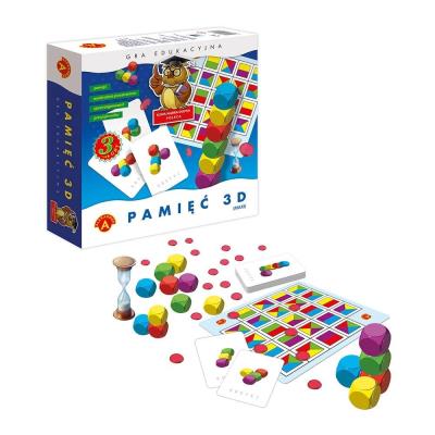 Okładka książki Gra - Pamięć 3D MAXI ALEX