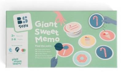 Gra pamięciowa Dopasuj pary. Wydawca: BS Toys. SmakLiter.pl Opakowanie Gra pamięciowa Dopasuj pary