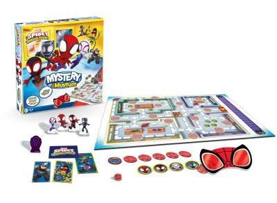 Gra planszowa Spidey Mystery At The Museum. Wydawca: Cartamundi. SmakLiter.pl Opakowanie Gra planszowa Spidey Mystery At The Museum