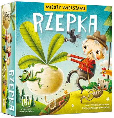Gra Rzepka. Autor: Wojtkowiak Przemek. SmakLiter.pl Okładka książki Gra Rzepka