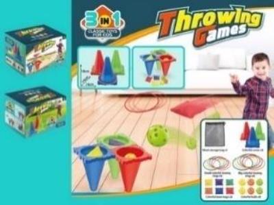Gra rzucanie do celu 3w1. Wydawca: Czapska. SmakLiter.pl Opakowanie Gra rzucanie do celu 3w1