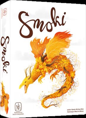 Gra Smoki. Autor: Kevin Kim. SmakLiter.pl Okładka książki Gra Smoki