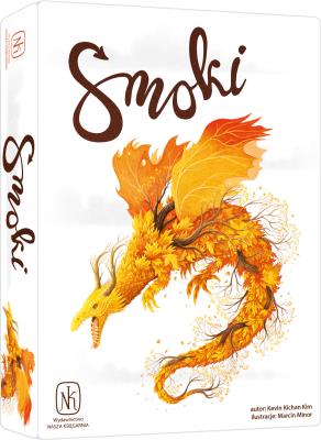 Gra Smoki. Autor: Kevin Kim. SmakLiter.pl Okładka książki Gra Smoki
