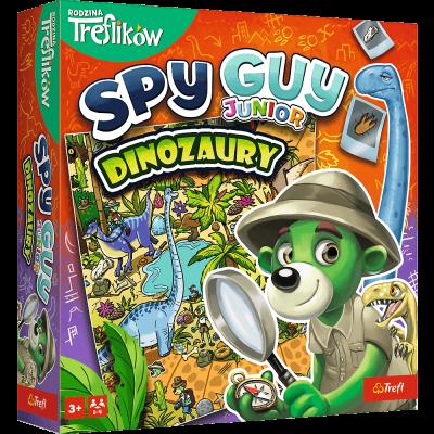 Gra Spy Guy Junior Dinozaury Rodzina Treflików 02652. Wydawca: Trefl PAP. SmakLiter.pl Opakowanie Gra Spy Guy Junior Dinozaury Rodzina Treflików 02652