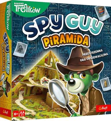 Gra Spy Guy Piramida Rodzina Treflików 02581. Wydawca: Trefl PAP. SmakLiter.pl Opakowanie Gra Spy Guy Piramida Rodzina Treflików 02581
