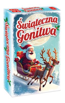 Gra Świąteczna Gonitwa. Wydawca: Kangur. SmakLiter.pl Opakowanie Gra Świąteczna Gonitwa