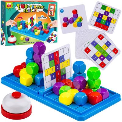 Opakowanie Gra ułóż kolorowe kostki według obrazka