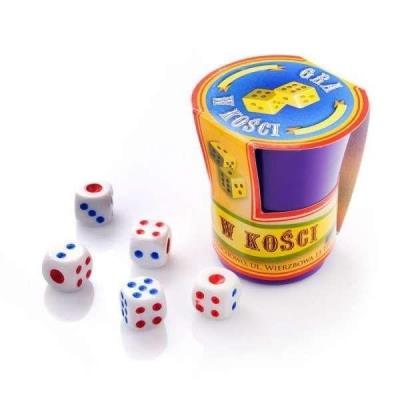 Opakowanie Gra w kości 1szt mix
