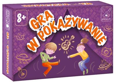 Gra w pokazywanie. Wydawca: Kangur. SmakLiter.pl Opakowanie Gra w pokazywanie