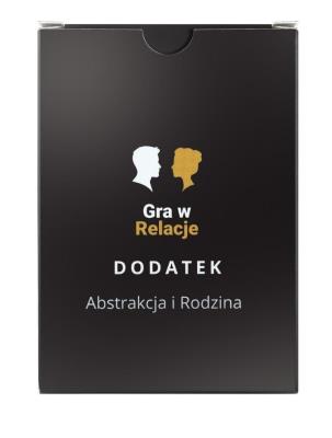 Opakowanie Gra w Relacje - dodatek Abstrakcja i Rodzina