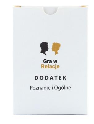 Opakowanie Gra w Relacje - dodatek Poznanie i Ogólne