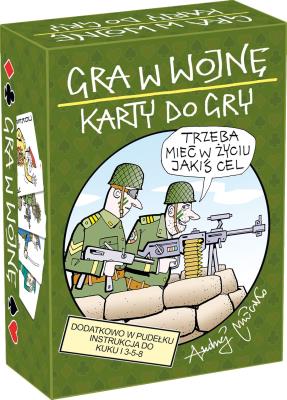 Opakowanie Gra W wojnę karty do gry