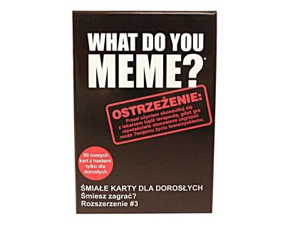 Opakowanie Gra What Do You Meme? Śmiałe karty dla dorosłych