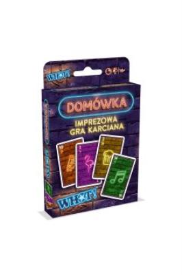 Gra WHOT Domówka. Wydawca: Winning Moves. SmakLiter.pl Opakowanie Gra WHOT Domówka
