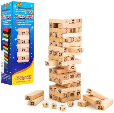 Gra wieża drewniana. Wydawca: Trifox. SmakLiter.pl Opakowanie Gra wieża drewniana