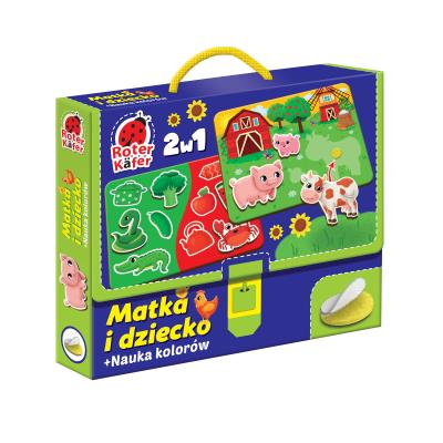 Gra z rzepami Matka i dziecko RK1120-01. Wydawca: Roter Kafer. SmakLiter.pl Opakowanie Gra z rzepami Matka i dziecko RK1120-01