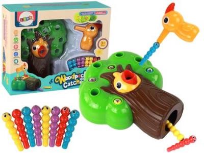 Opakowanie Gra zręcznościowa magnetyczna Złap robaczka