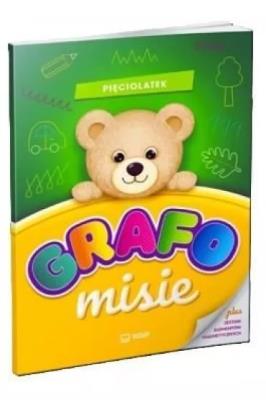 GRAFOmisie. Pięciolatek. Autor: Karolina Karamuz. SmakLiter.pl Okładka książki GRAFOmisie. Pięciolatek