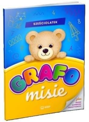 GRAFOmisie. Sześciolatek. Autor: Karolina Karamuz. SmakLiter.pl Okładka książki GRAFOmisie. Sześciolatek