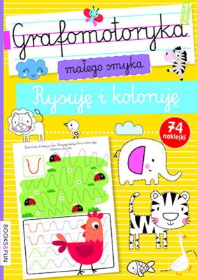 Grafomotoryka Małego Smyka. Autor: Opracowanie zbiorowe. SmakLiter.pl Okładka książki Grafomotoryka Małego Smyka