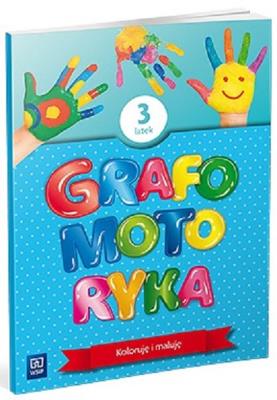 Okładka książki Grafomotoryka Trzylatek. 2022 WSIP