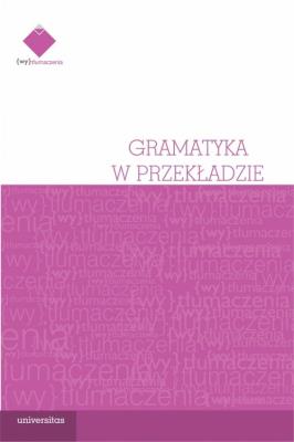 Okładka książki Gramatyka w przekładzie