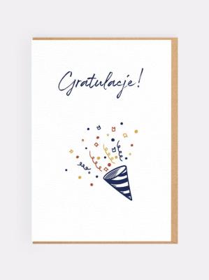 Opakowanie Gratulacje kartka