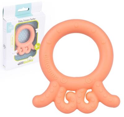 Opakowanie Gryzak Ośmiornica Baby brzoskwiniowy