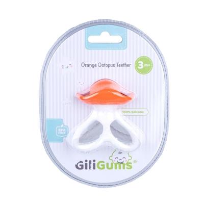 Opakowanie Gryzak Ośmiornica pomarańczowy