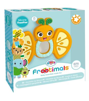 Opakowanie Gryzak silikonowy Frootimals  orangiefly