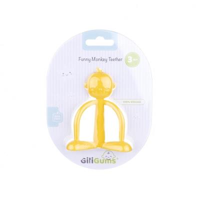 Opakowanie Gryzak uspokajający Małpka żółty