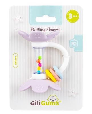 Opakowanie Grzechoczące Kwiatki lila