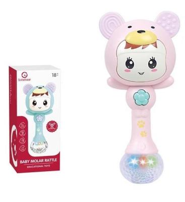 Grzechotka gryzak na baterie. Wydawca: Sobebear. SmakLiter.pl Opakowanie Grzechotka gryzak na baterie