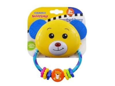 Opakowanie Grzechotka na baterie miś światło dźwięk