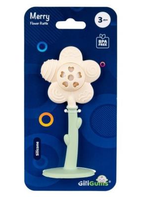 Opakowanie Grzechotka Radosny Kwiatek kolorowy