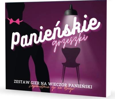 Opakowanie Grzeszki panieńskie - zestaw gier panieńskich